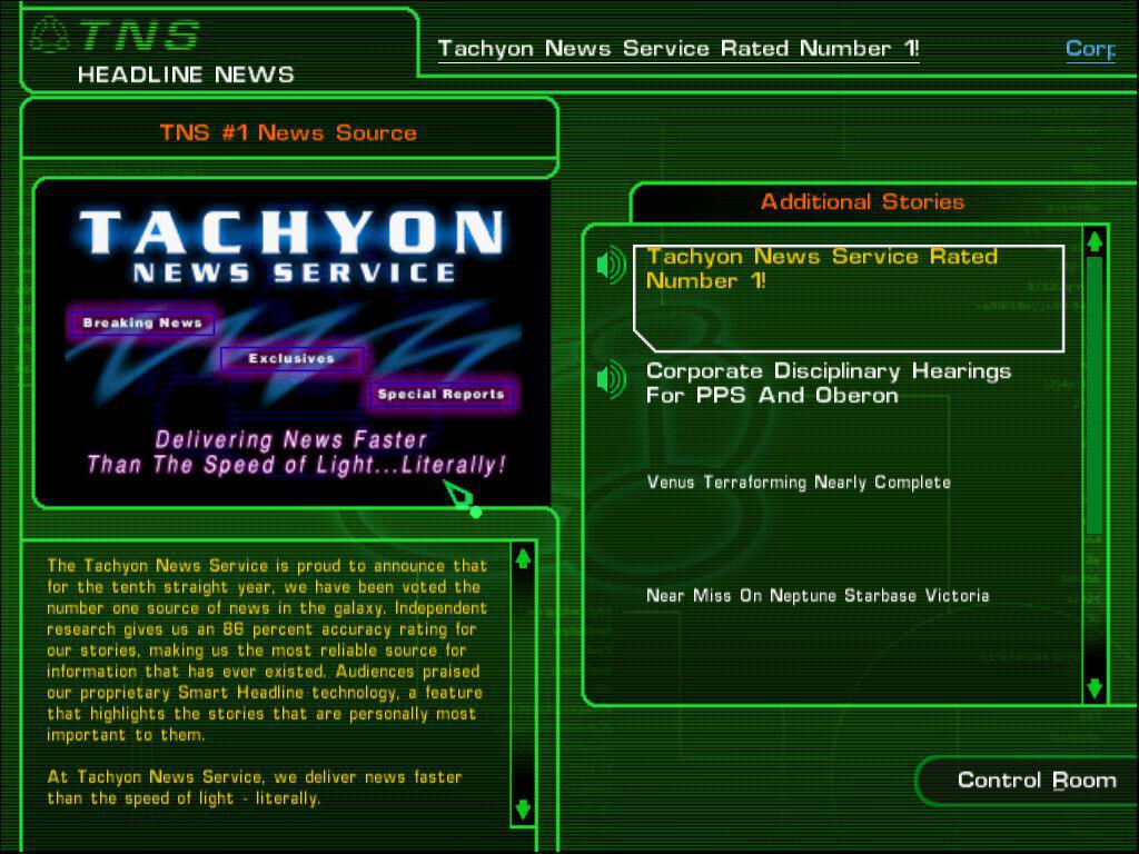 Скриншот из игры Tachyon: The Fringe - 27