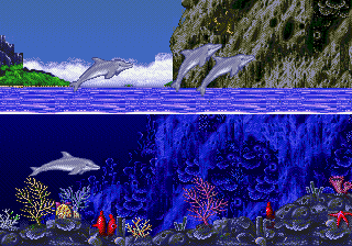 Скриншот из игры Ecco the Dolphin - 2