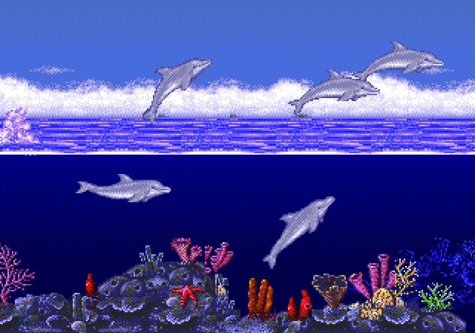 Скриншот из игры Ecco the Dolphin - 3