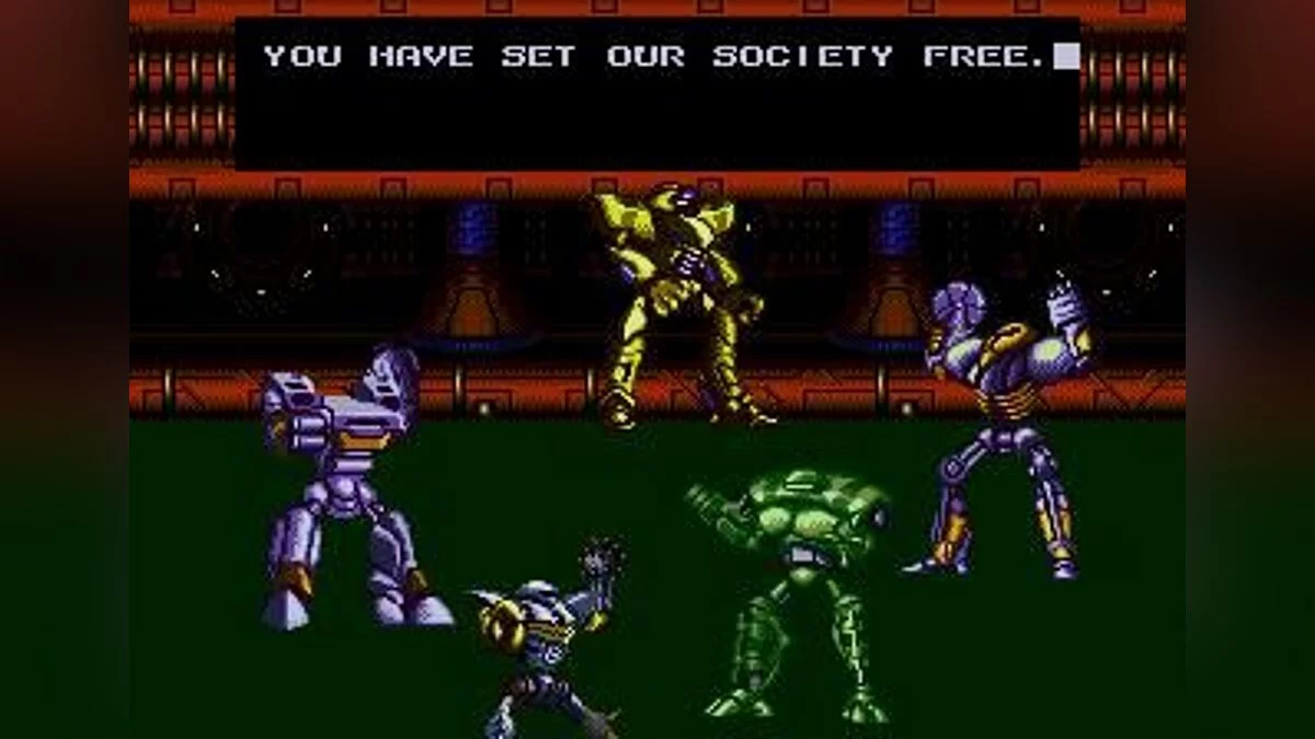 Скриншот из игры Cyborg Justice - 7