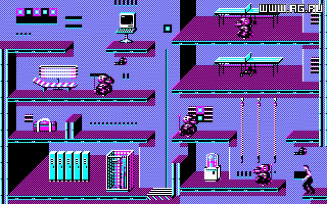 Скриншот из игры Impossible Mission 2 - 24