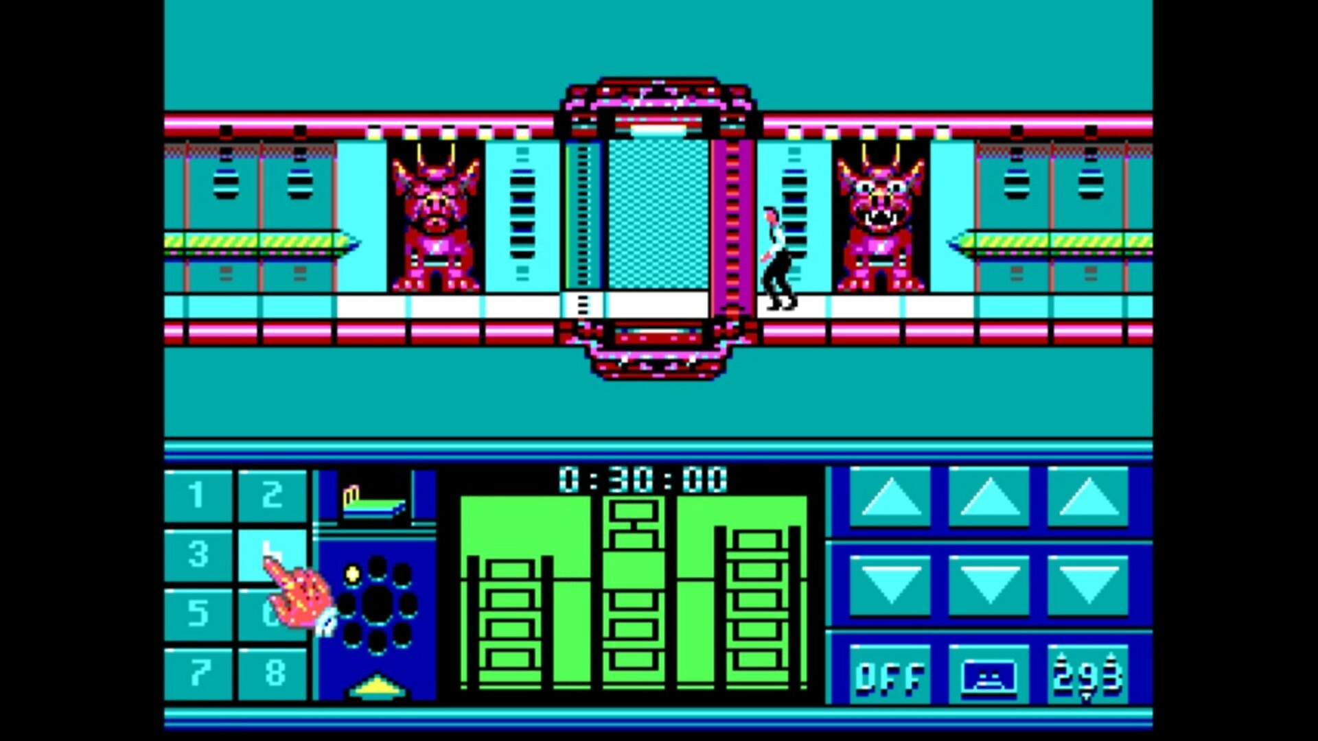 Скриншот из игры Impossible Mission 2 - 39