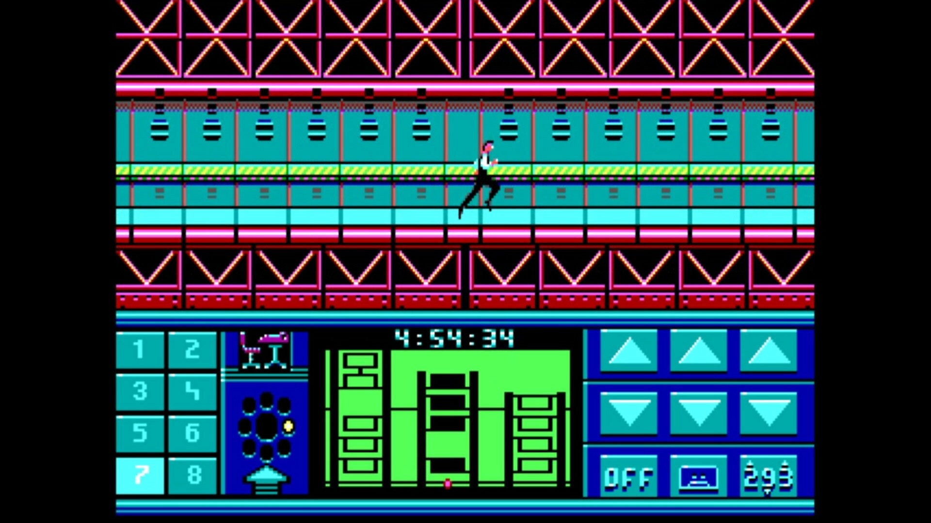 Скриншот из игры Impossible Mission 2 - 19