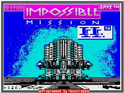 Скриншот из игры Impossible Mission 2 - 69