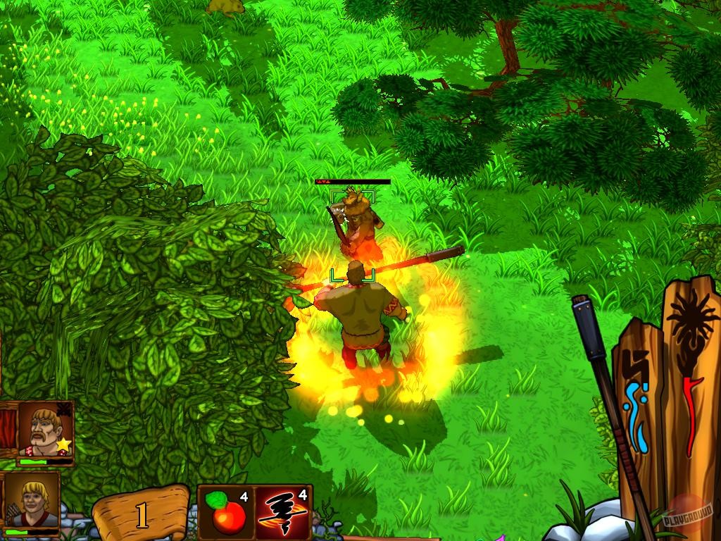 Скриншот из игры Три богатыря - 2