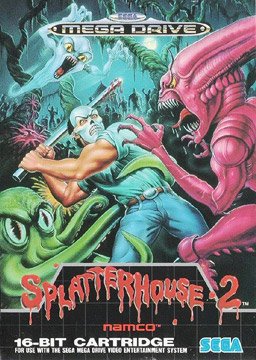 Обложка игры Splatterhouse 2