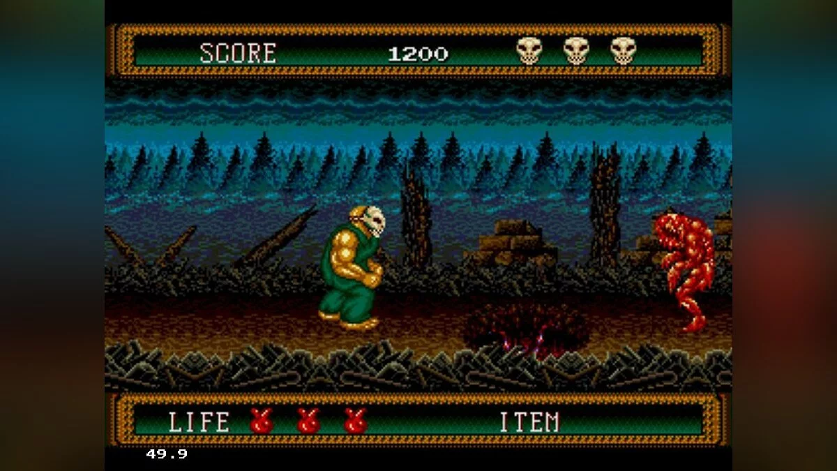 Скриншот из игры Splatterhouse 2 - 18