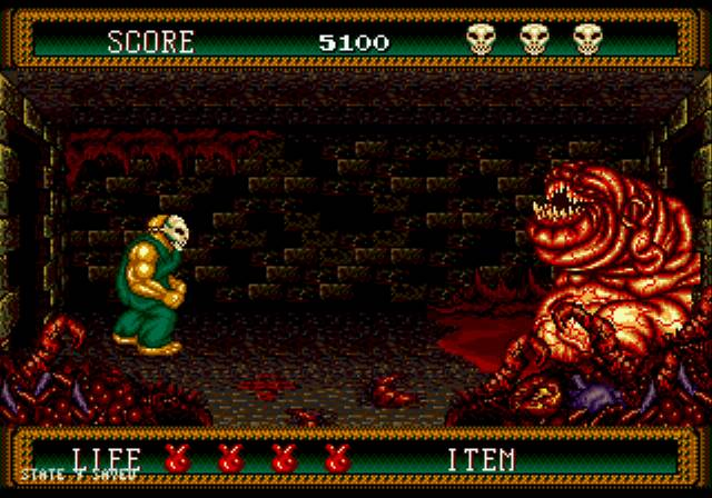 Скриншот из игры Splatterhouse 2 - 14