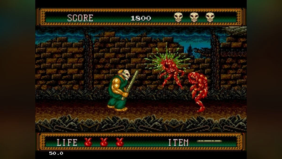 Скриншот из игры Splatterhouse 2 - 10