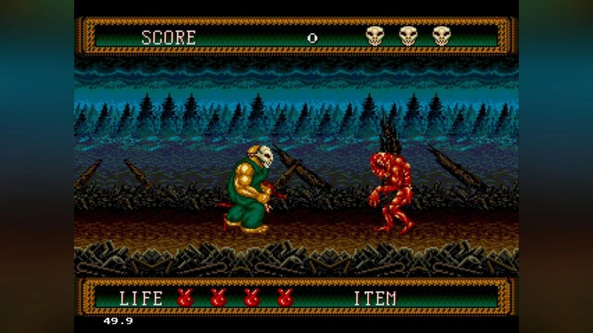 Скриншот из игры Splatterhouse 2 - 17
