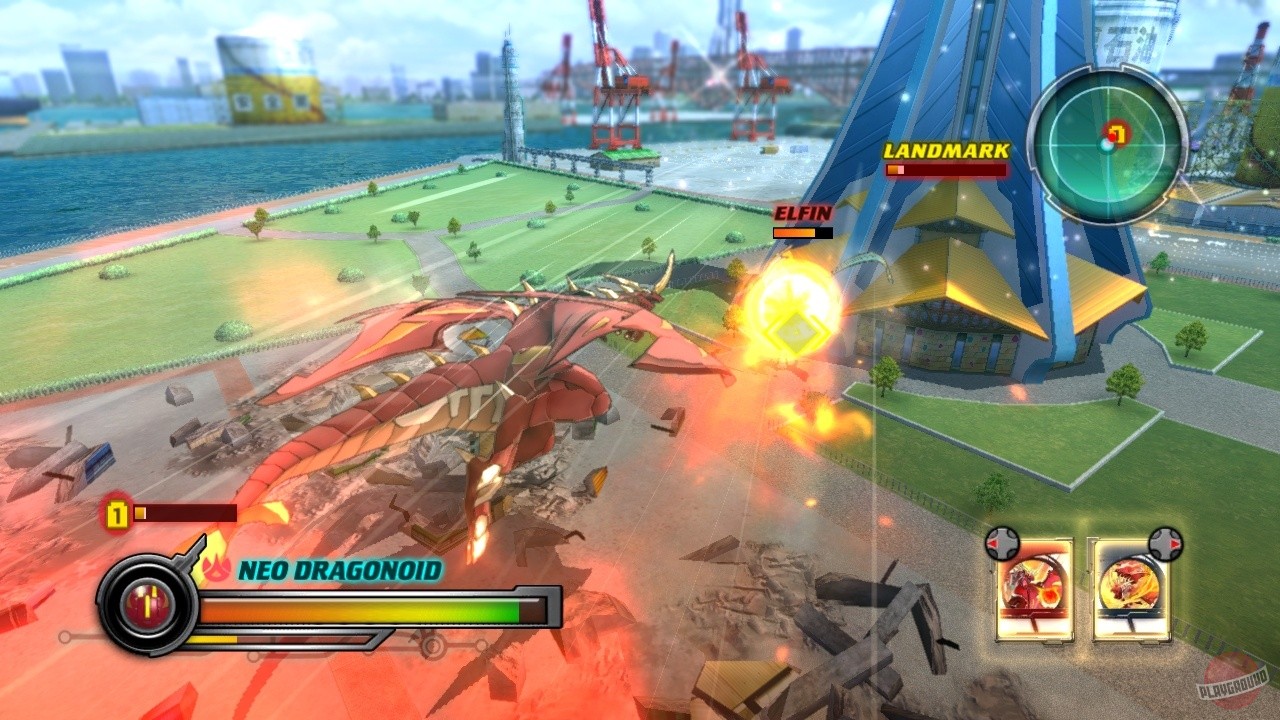 Скриншот из игры Bakugan Battle Brawlers: Defenders of the Core - 9