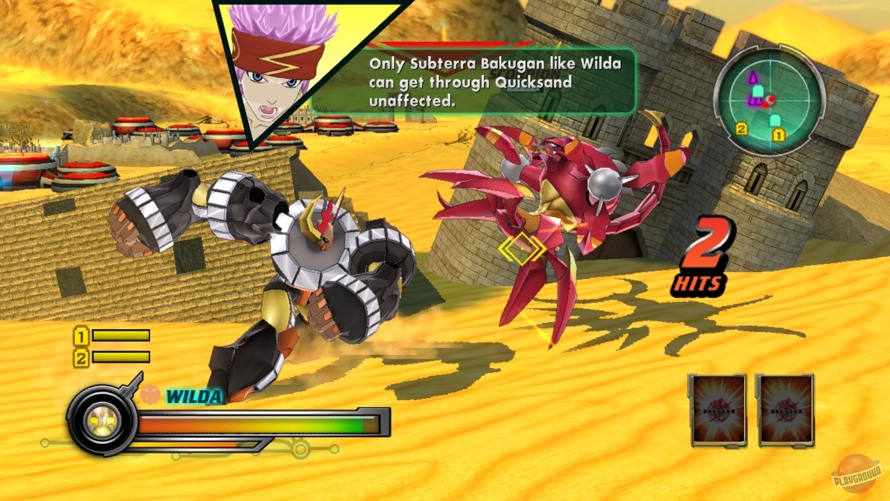 Скриншот из игры Bakugan Battle Brawlers: Defenders of the Core - 7