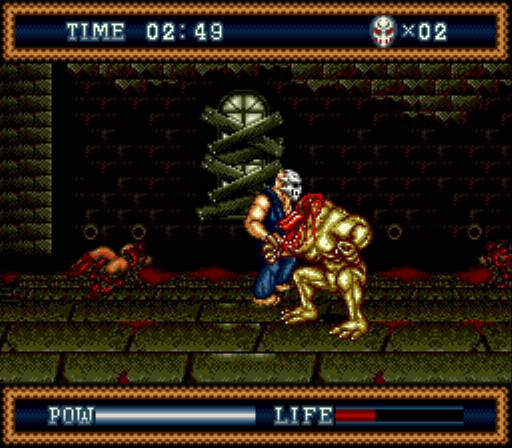 Скриншот из игры Splatterhouse 3 - 5