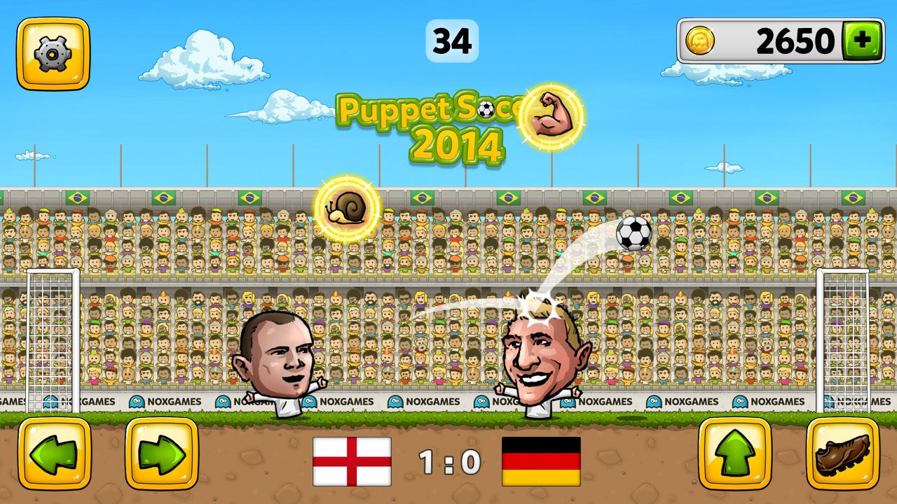 Скриншот из игры Puppet Soccer 2014 - 11