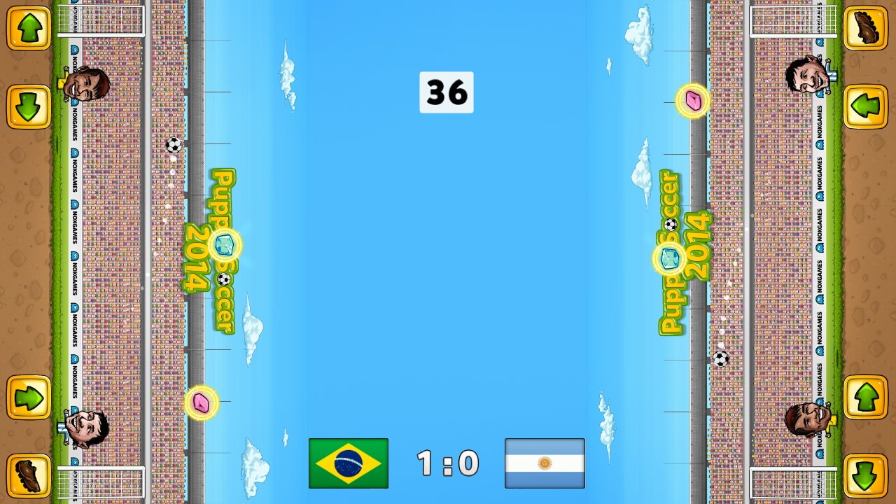 Скриншот из игры Puppet Soccer 2014 - 15