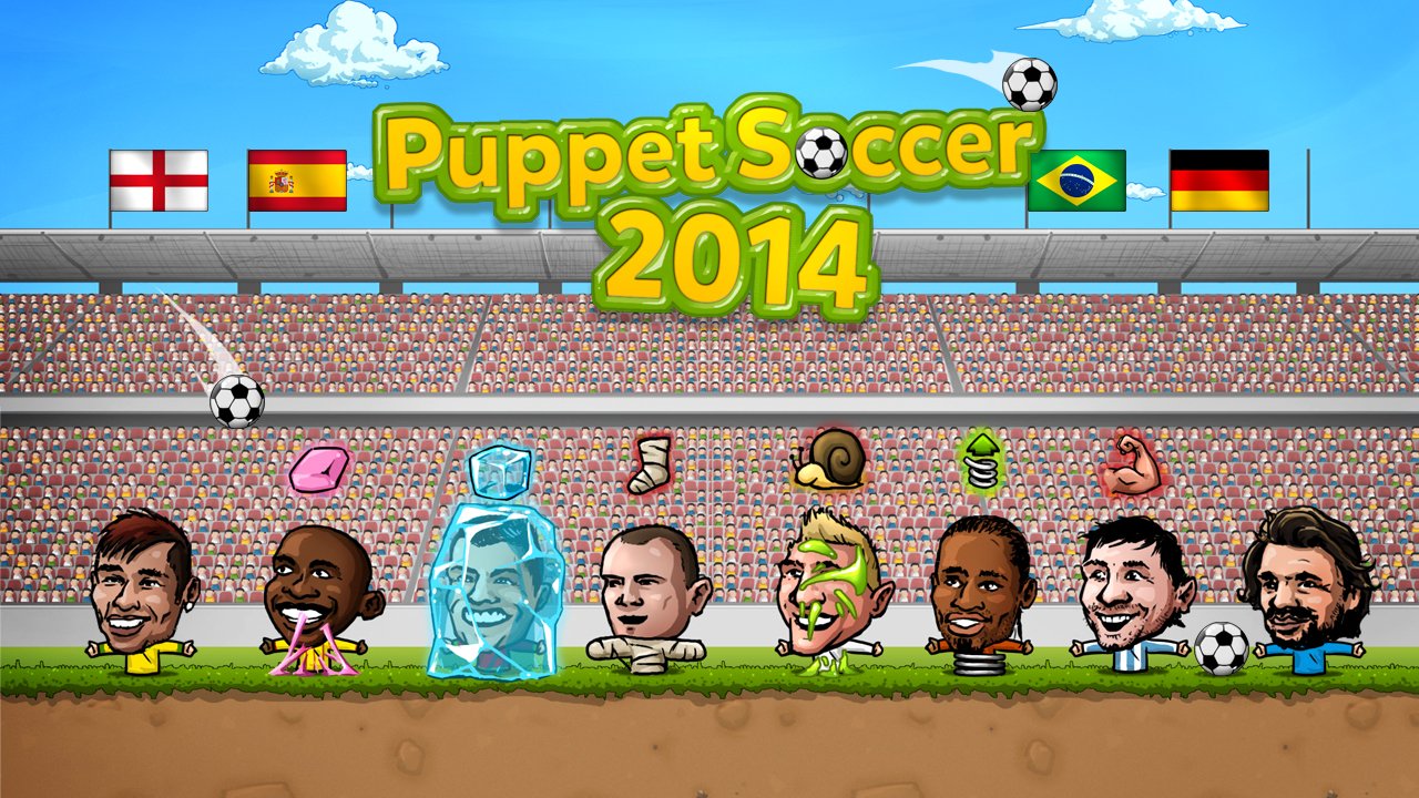 Скриншот из игры Puppet Soccer 2014 - 2