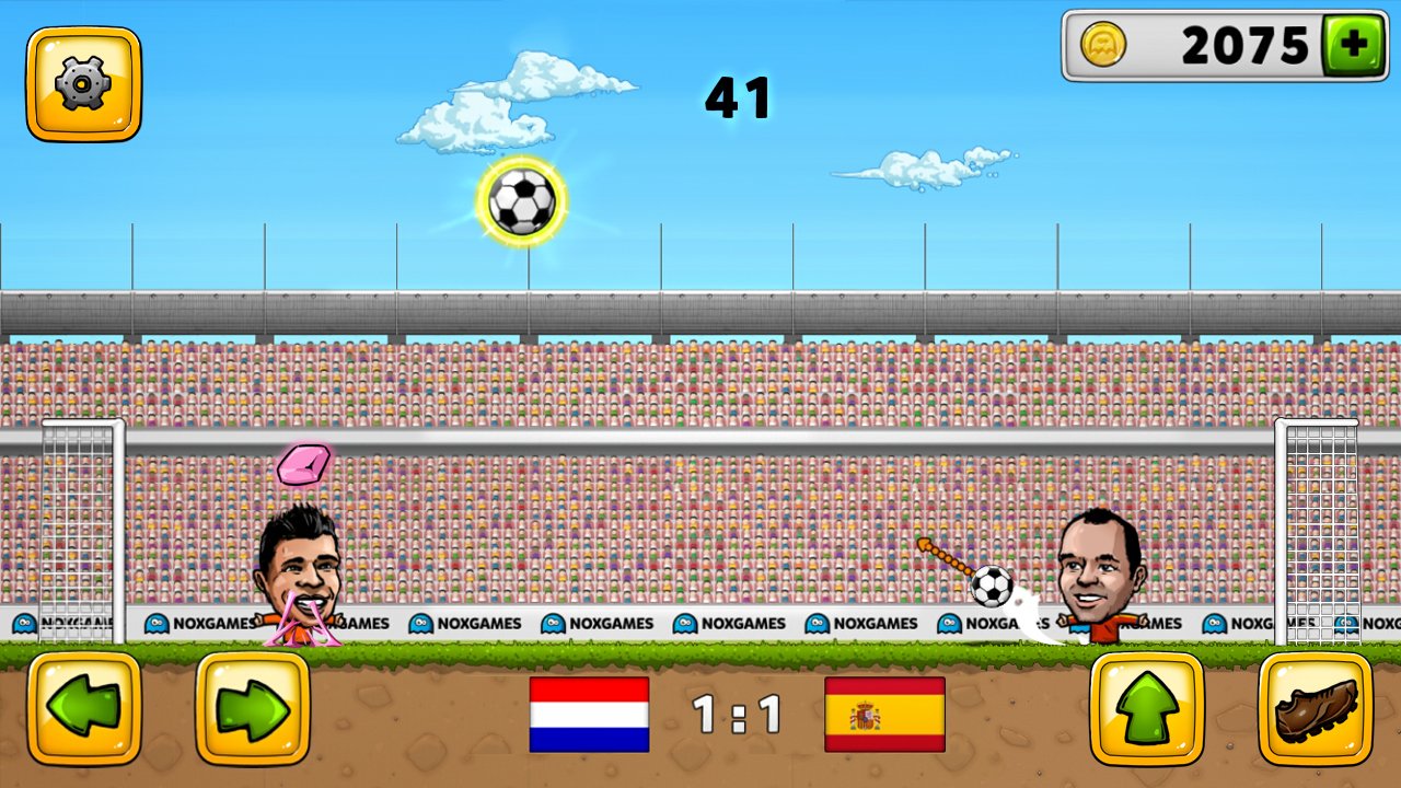 Скриншот из игры Puppet Soccer 2014 - 5