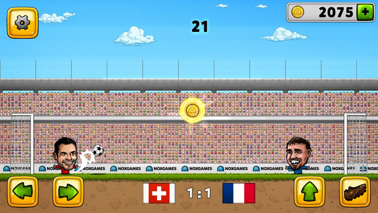 Скриншот из игры Puppet Soccer 2014 - 7