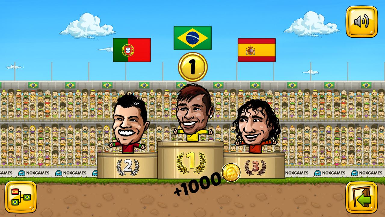 Скриншот из игры Puppet Soccer 2014 - 13