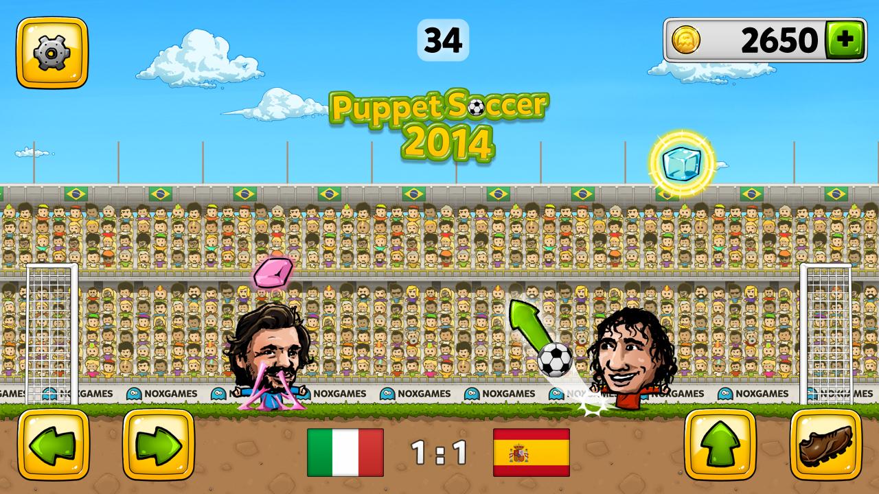 Скриншот из игры Puppet Soccer 2014 - 8