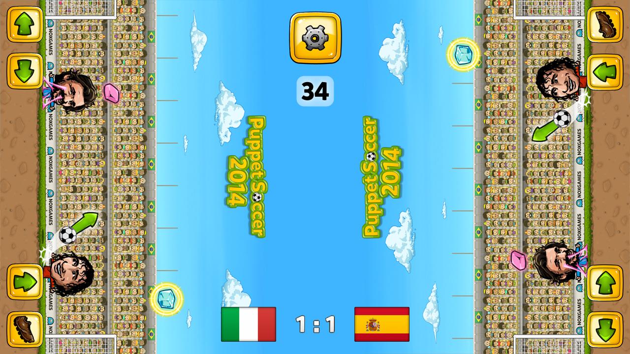 Скриншот из игры Puppet Soccer 2014 - 10