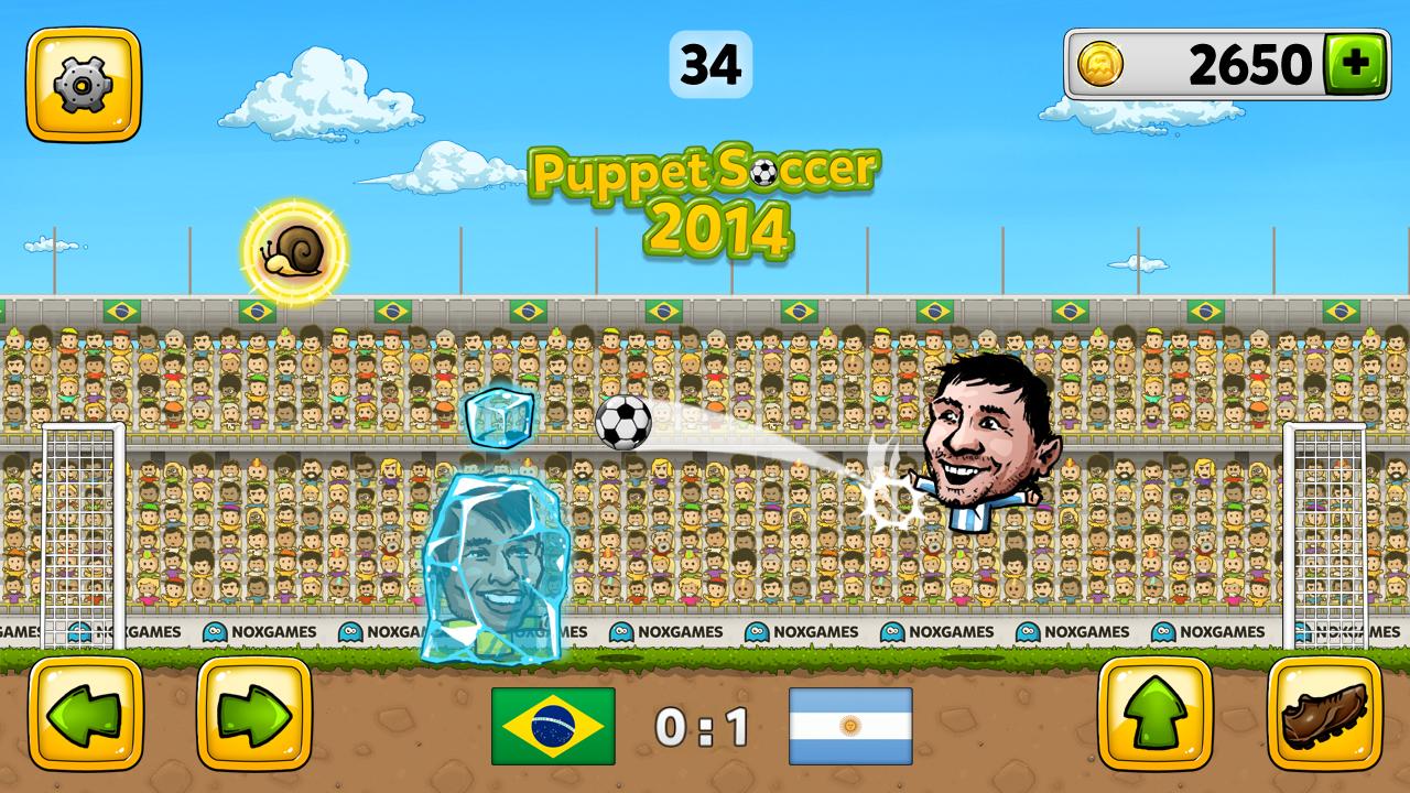Скриншот из игры Puppet Soccer 2014 - 16