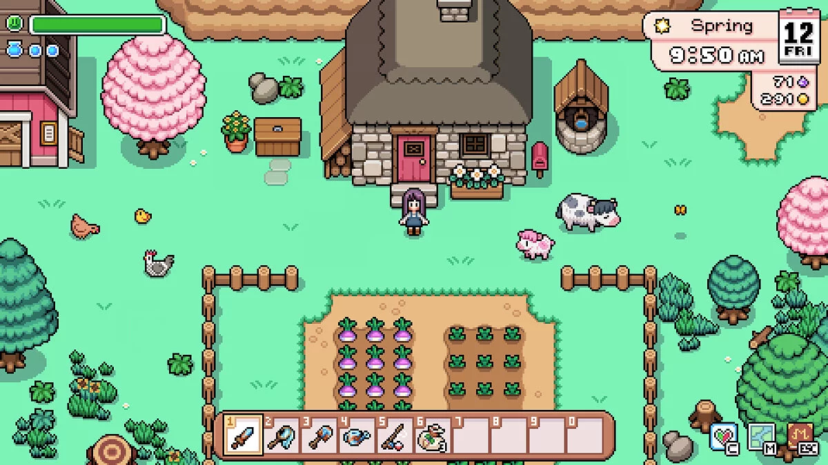 Скриншот из игры Fields of Mistria - 6