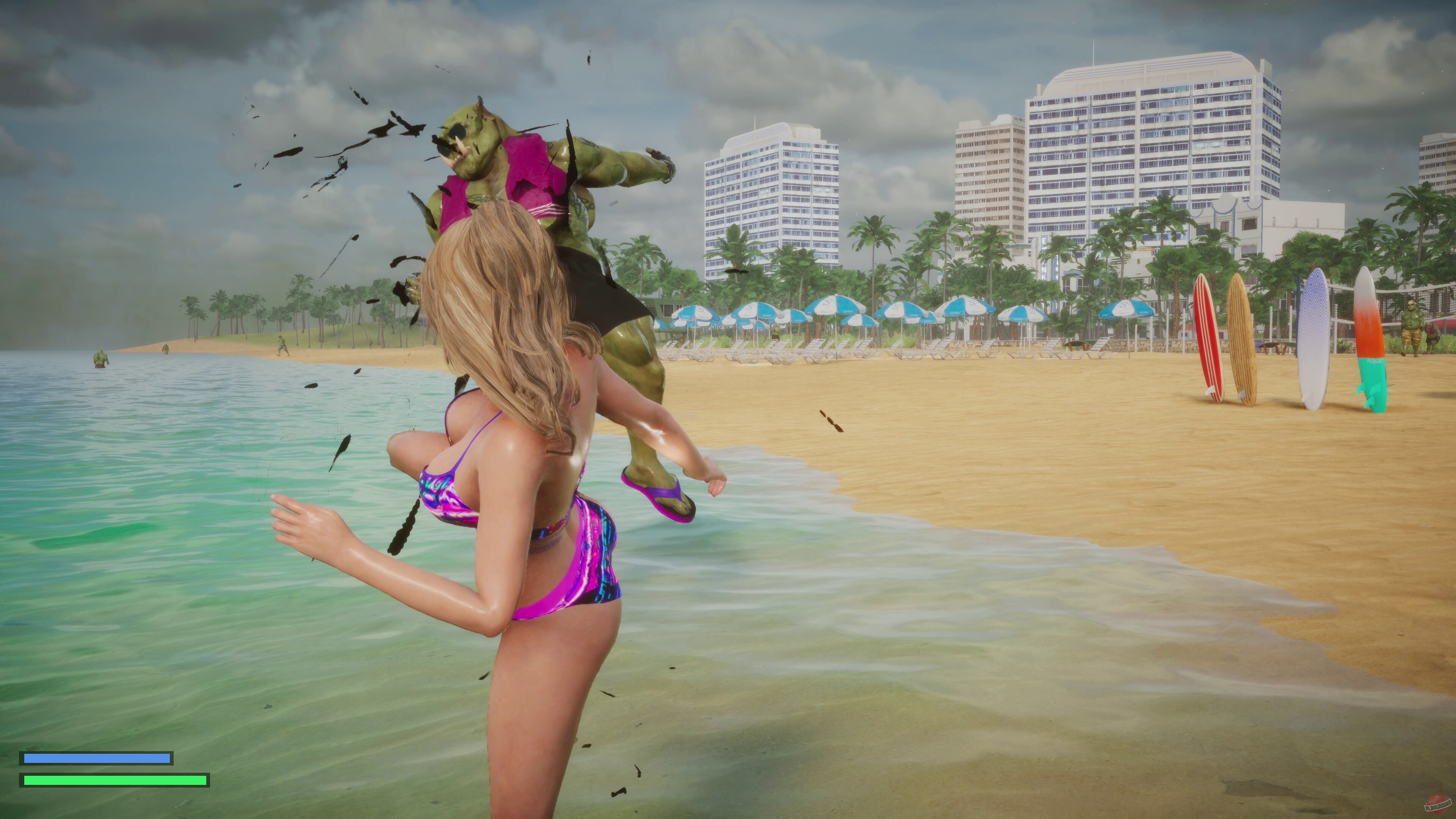Скриншот из игры Great Tough Bikini 6 - 2