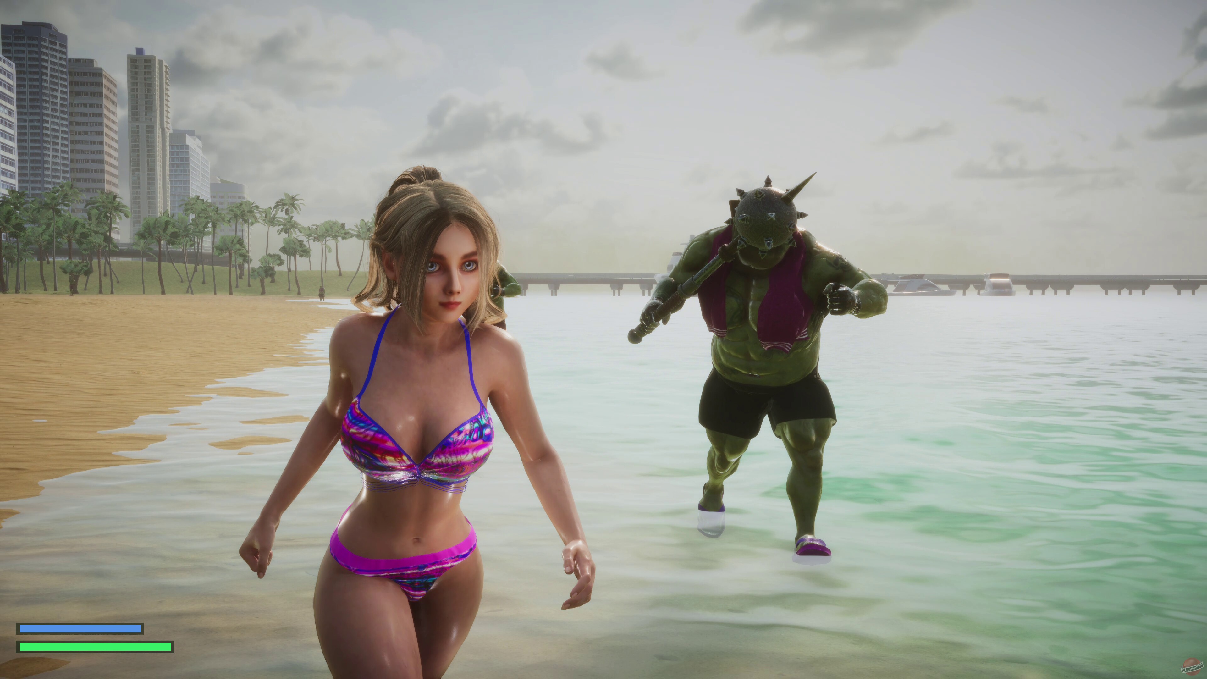 Скриншот из игры Great Tough Bikini 6 - 6
