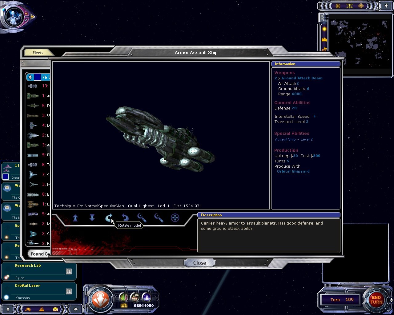 Скриншот из игры Armada 2526 - 41