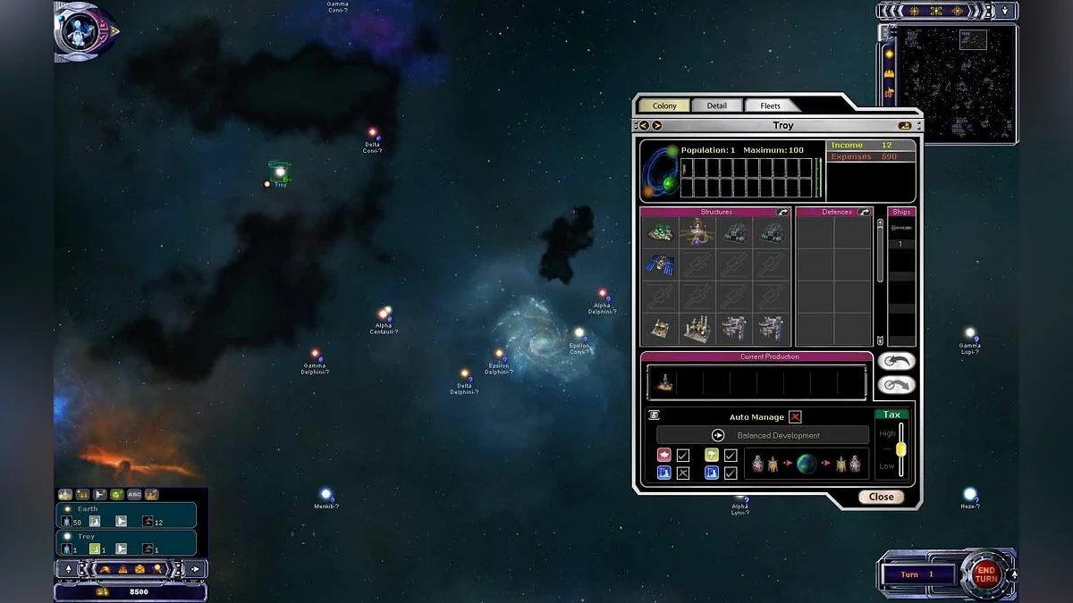 Скриншот из игры Armada 2526 - 22