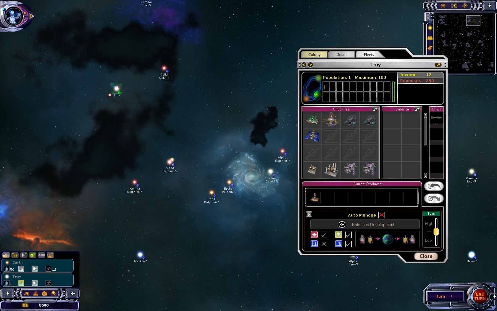 Скриншот из игры Armada 2526 - 16