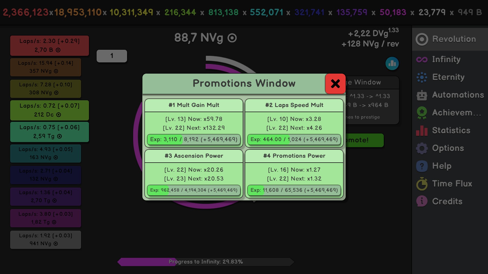 Скриншот из игры Revolution Idle - 31