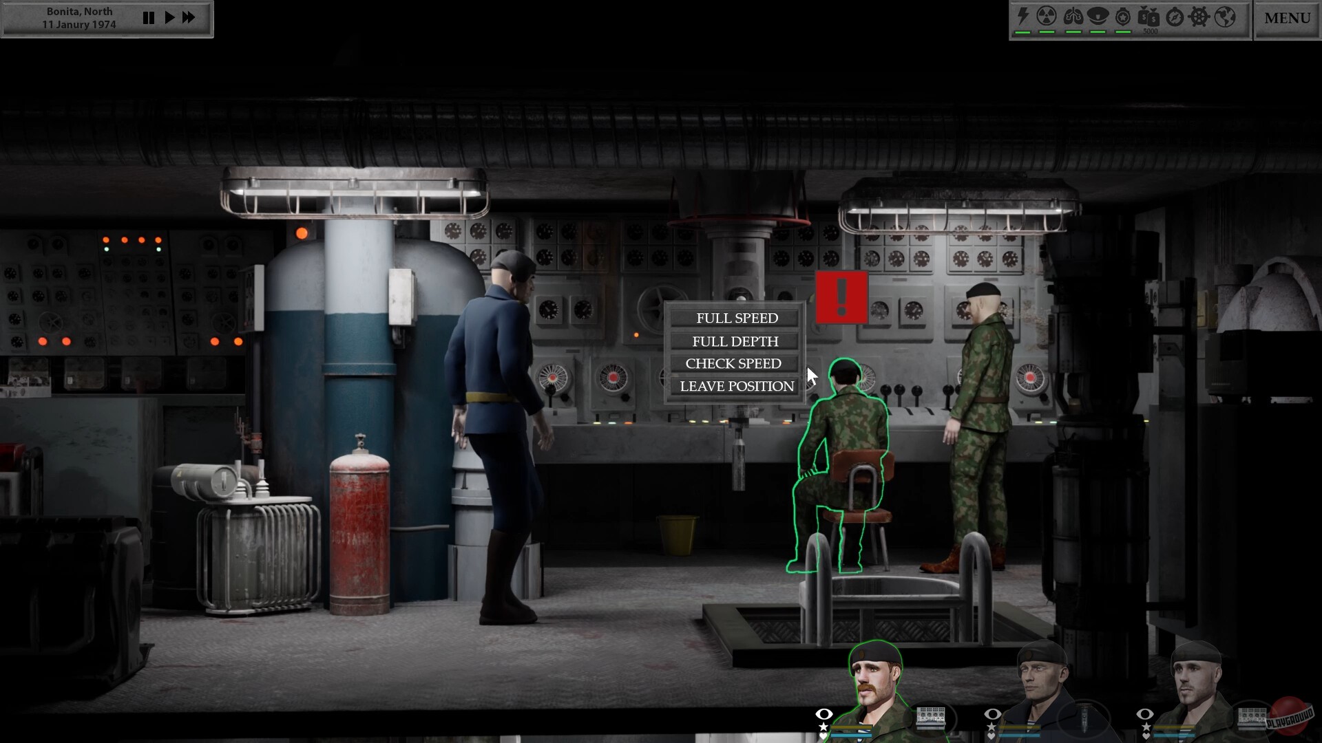 Скриншот из игры Nuclear Sub - 10