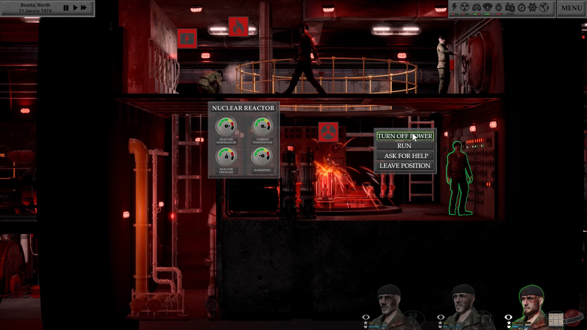 Скриншот из игры Nuclear Sub - 6