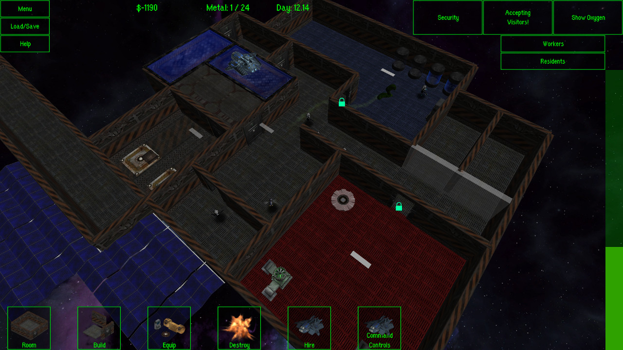 Скриншот из игры Space Station Alpha - 7
