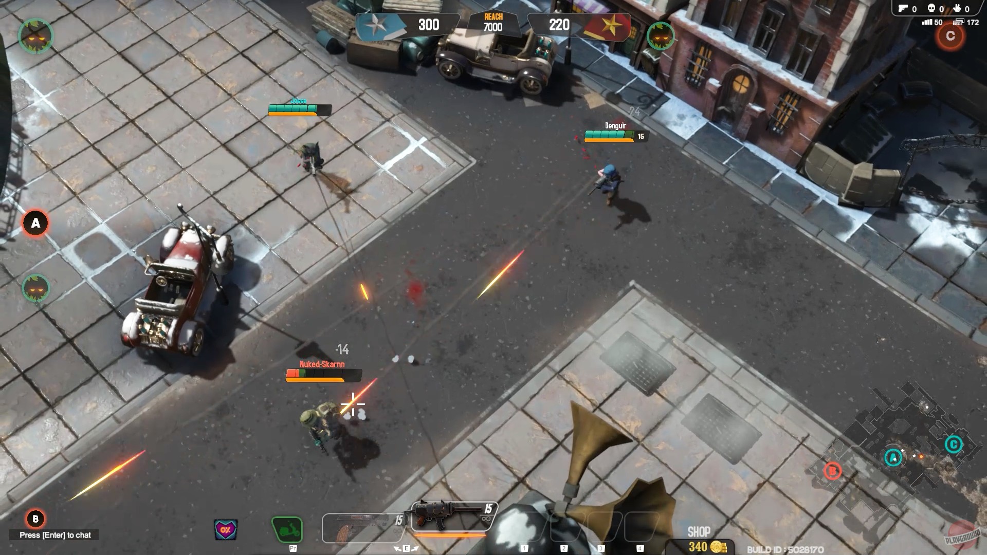 Скриншот из игры Veterans Online - 3