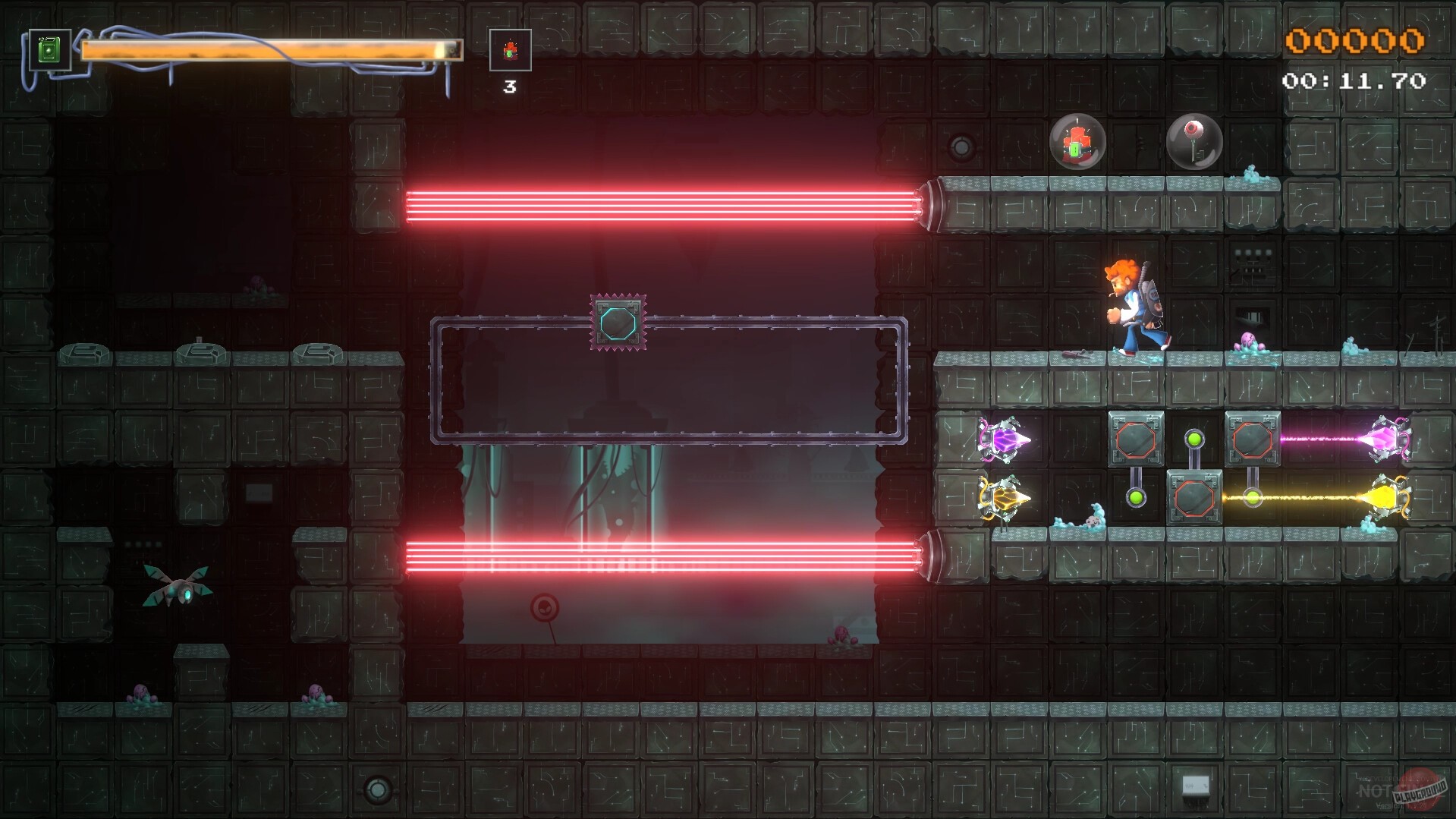 Скриншот из игры Klaus Lee - Thunderballs - 4