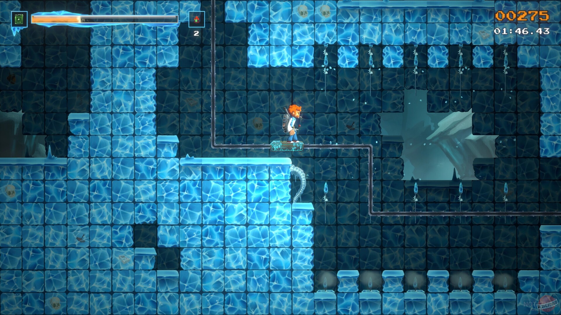 Скриншот из игры Klaus Lee - Thunderballs - 6