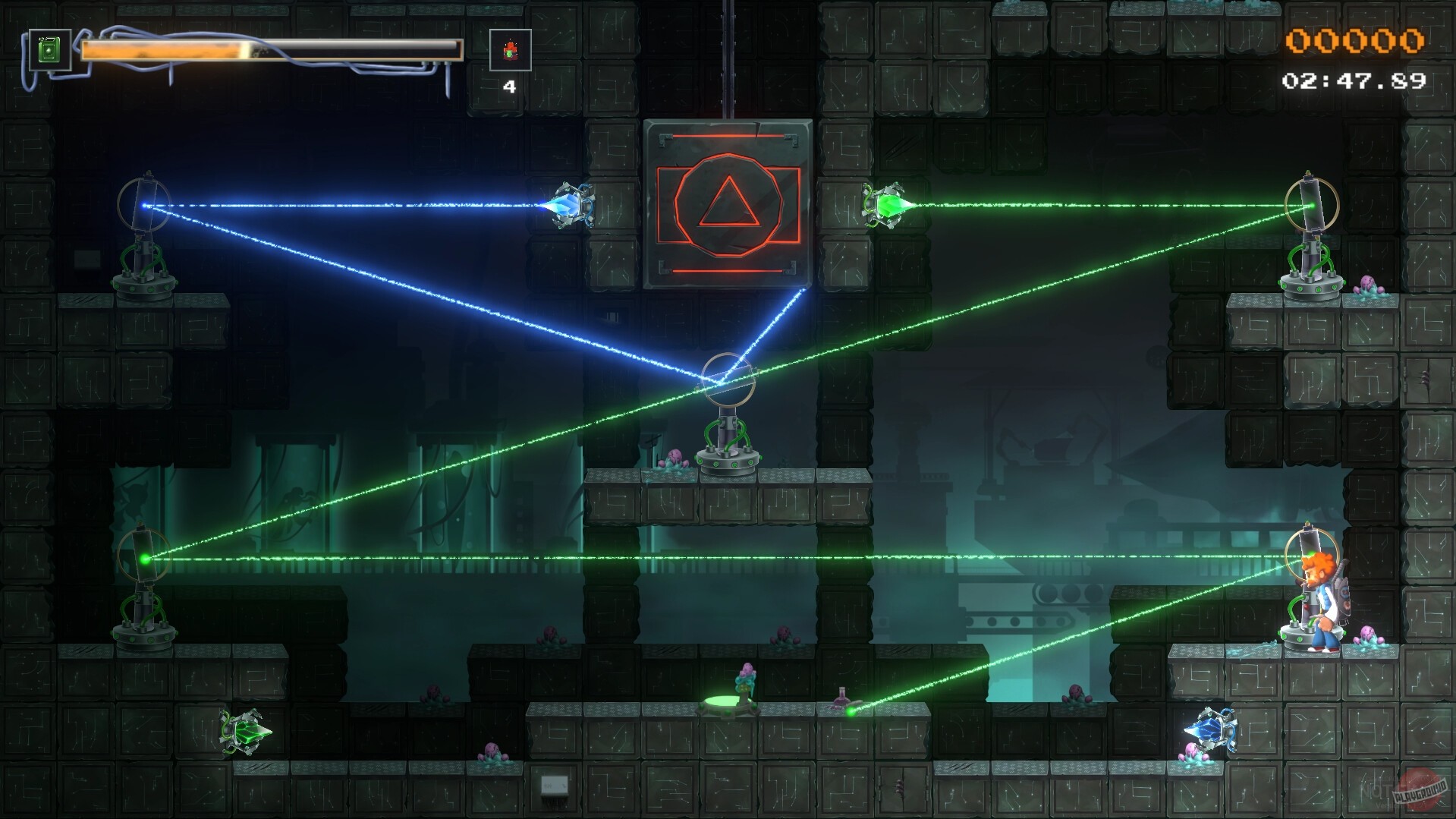 Скриншот из игры Klaus Lee - Thunderballs - 9