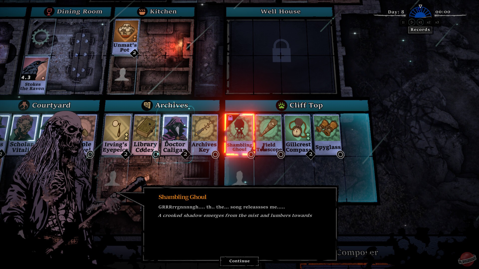 Скриншот из игры The Horror at Highrook - 2