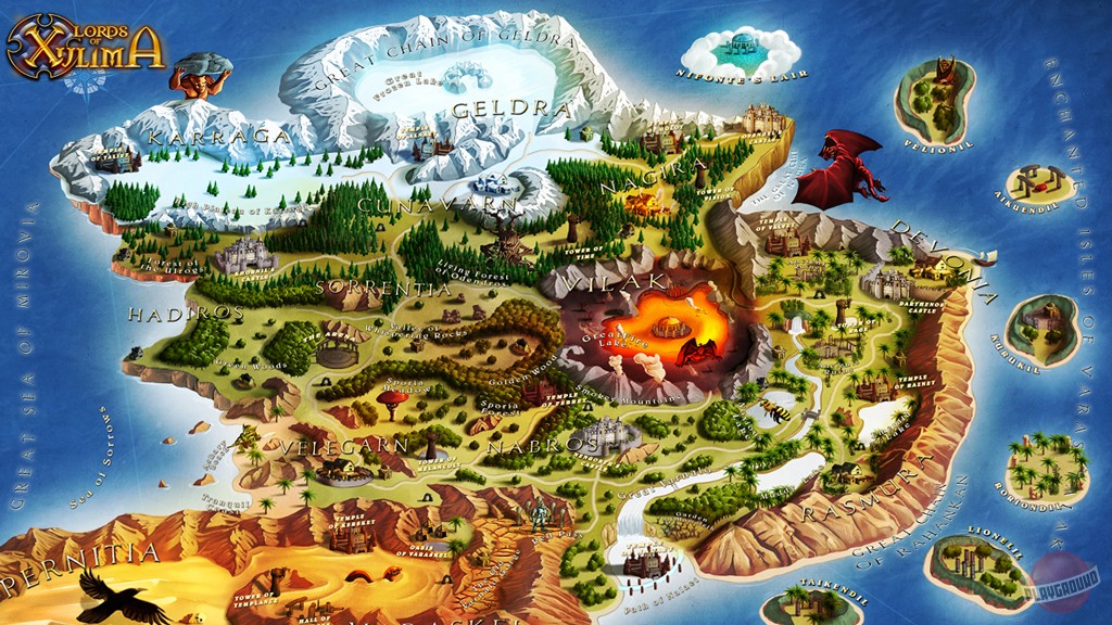 Скриншот из игры Lord of Xulima - 18