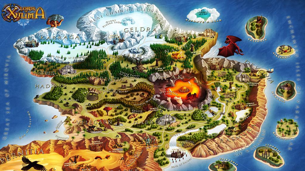 Скриншот из игры Lords of Xulima - 47