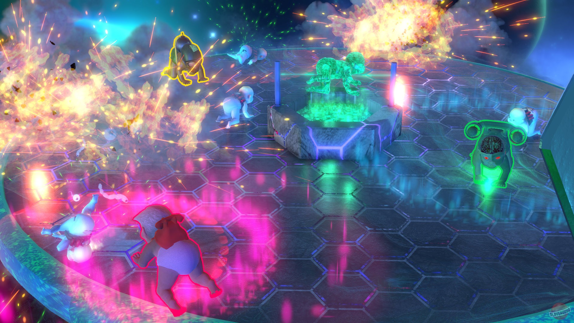 Скриншот из игры Exploding Babies - 1