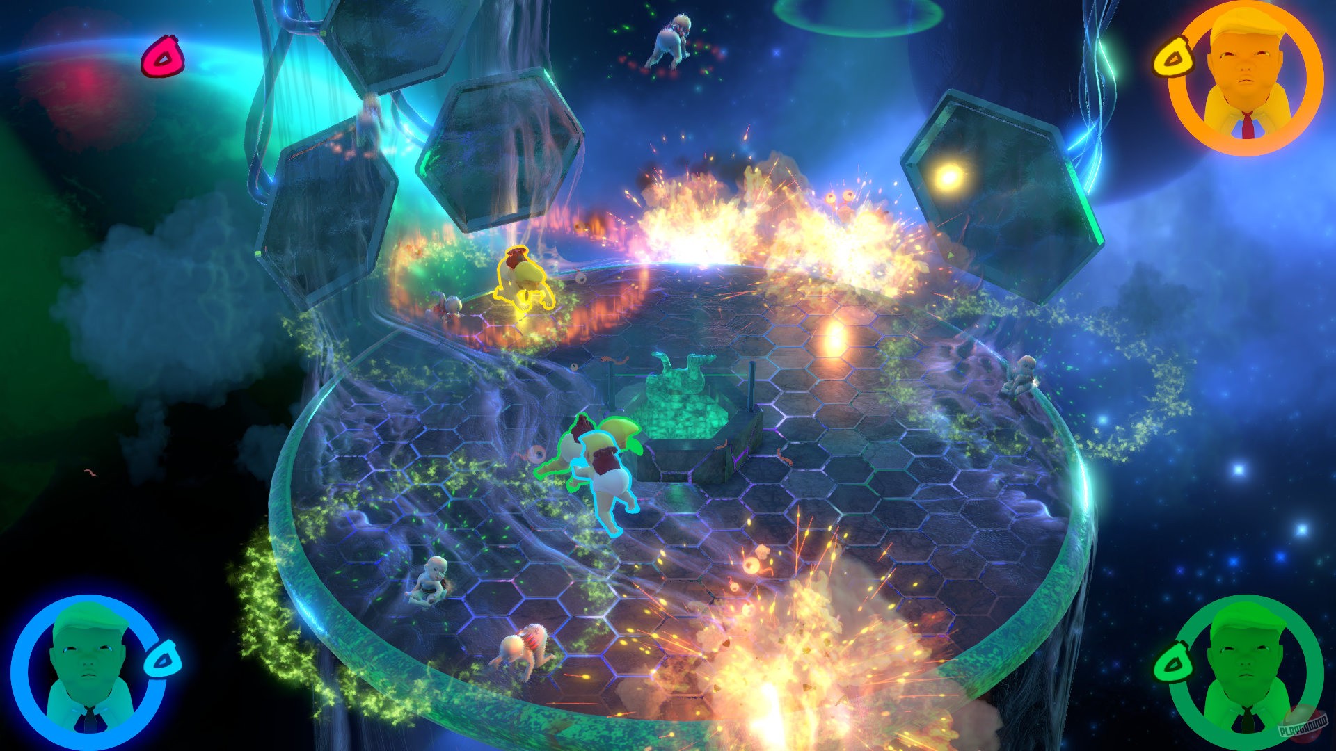 Скриншот из игры Exploding Babies - 12