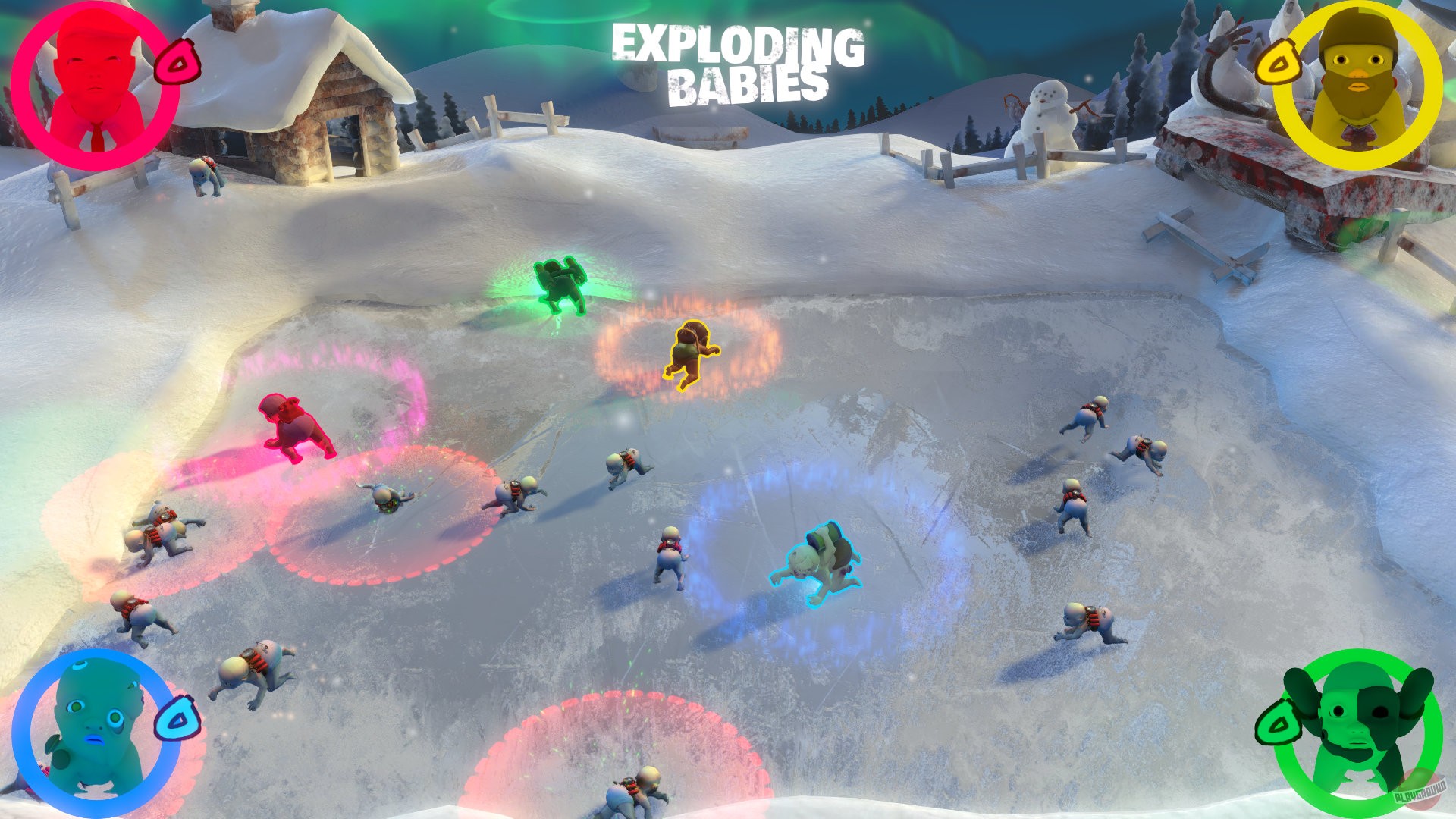 Скриншот из игры Exploding Babies - 4