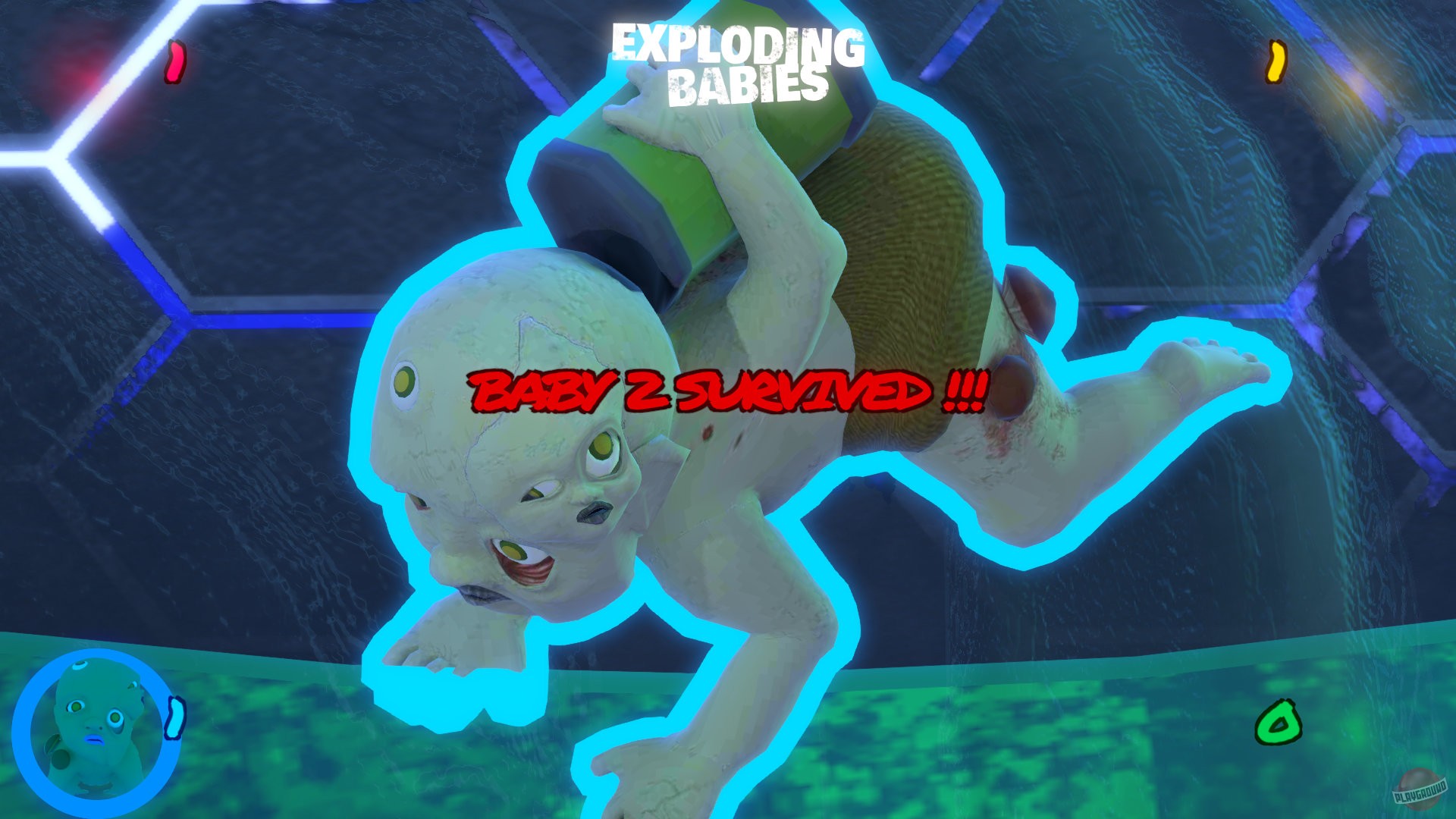 Скриншот из игры Exploding Babies - 13