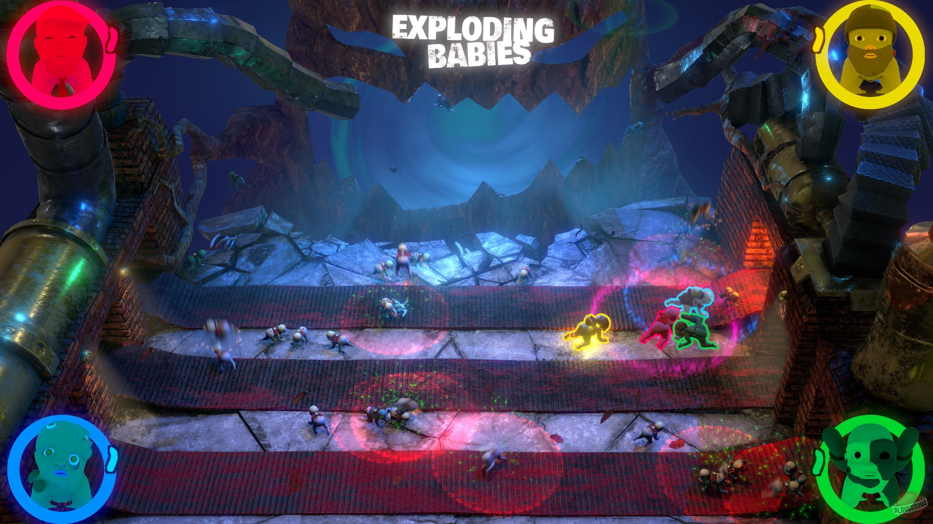 Скриншот из игры Exploding Babies - 3