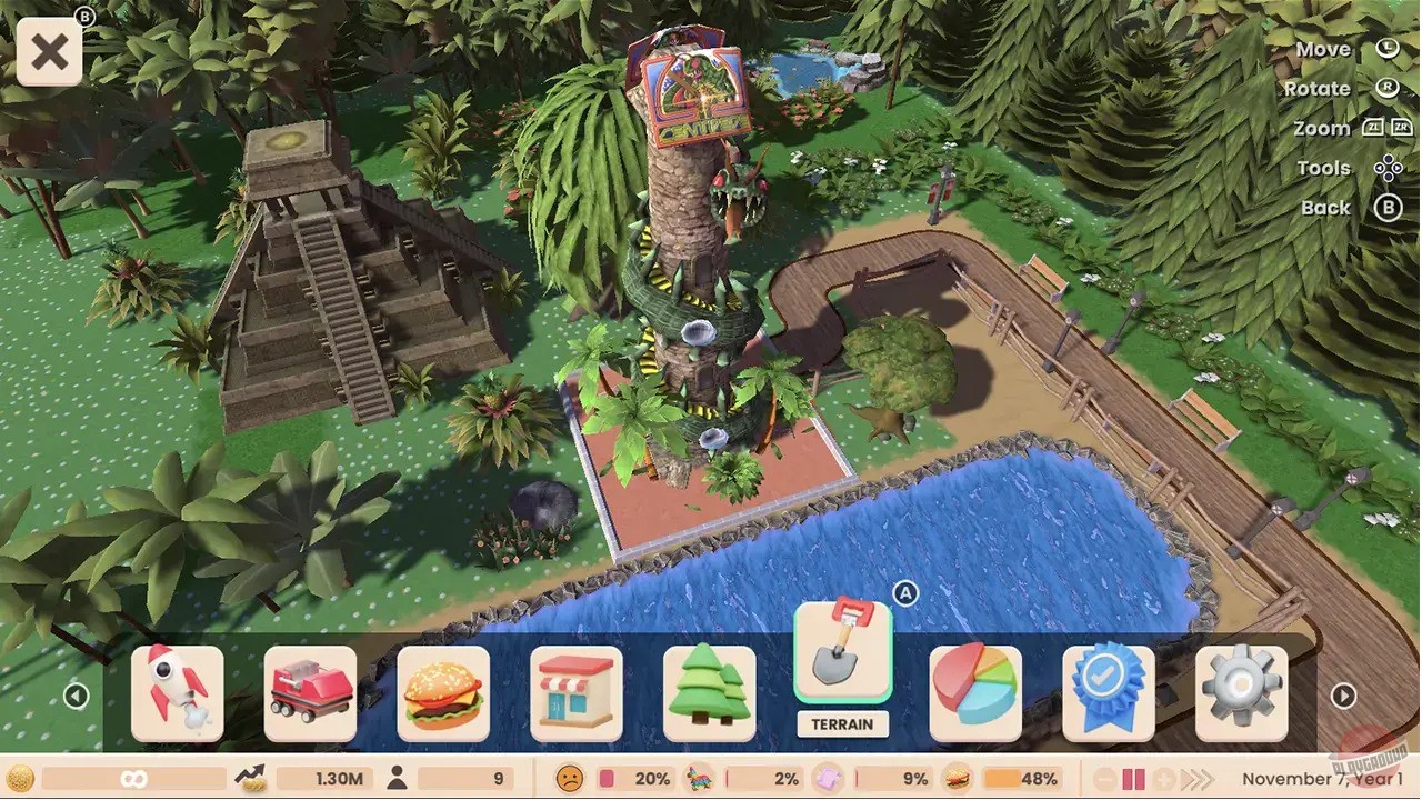 Скриншот из игры RollerCoaster Tycoon Adventures - 14