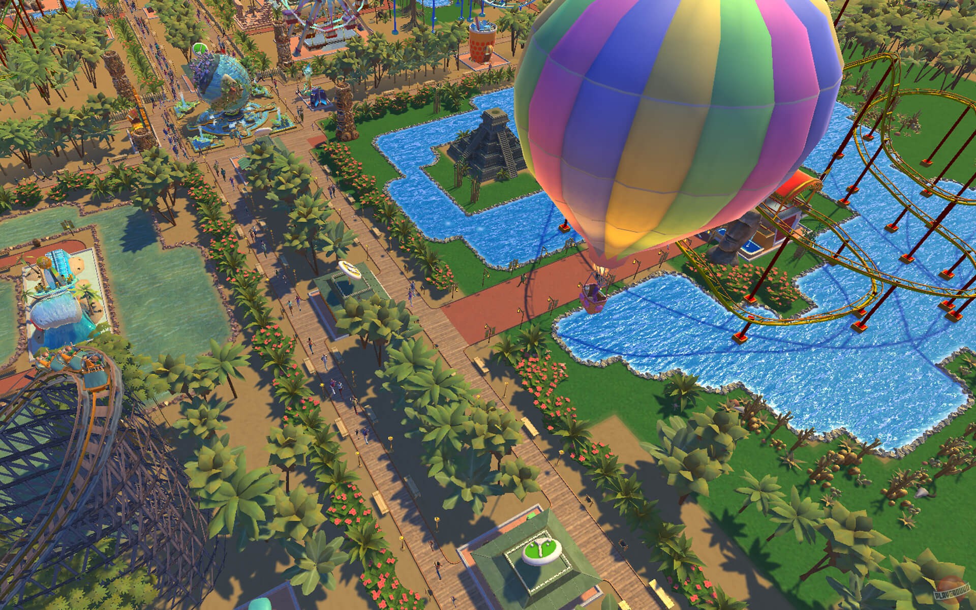 Скриншот из игры RollerCoaster Tycoon Adventures - 8